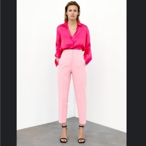Zara pink pants brand new never worn